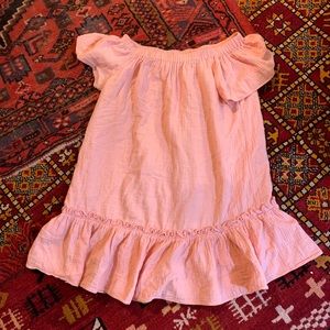 rebecca taylor gauze smock dress